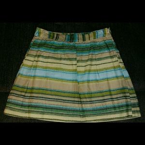 Loft Multicolor Skirt Size 00P